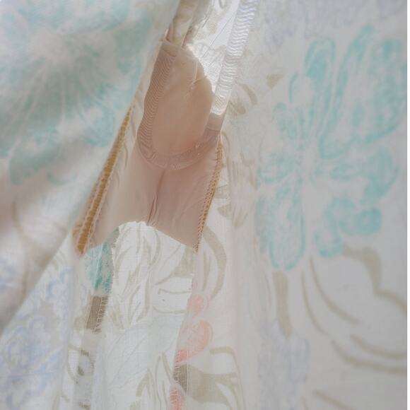 Wentworth Gallery Vintage 80s Pastel Floral Lolita Single Breasted Blazer Jacket - Picture 11 of 13